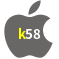 Aplicativo k58 para iOS